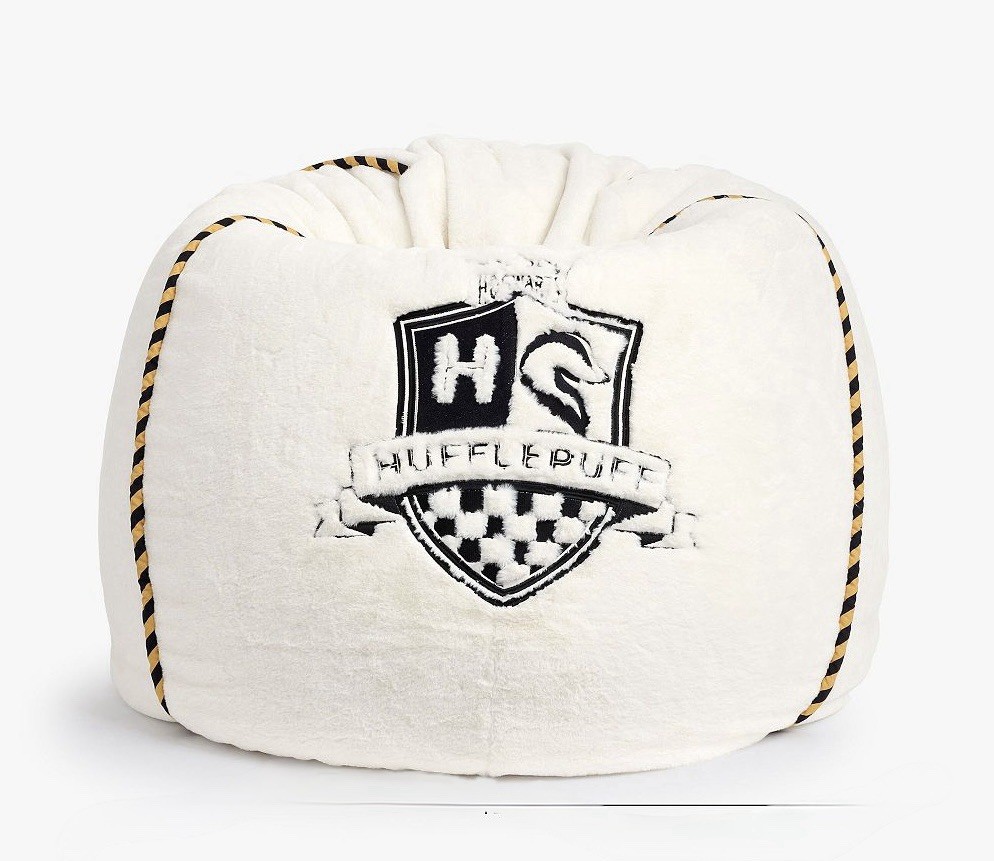 Pottery Barn Teen Harry Potter™ Hufflepuff Faux Fur Bean Bag slipcover Only New!