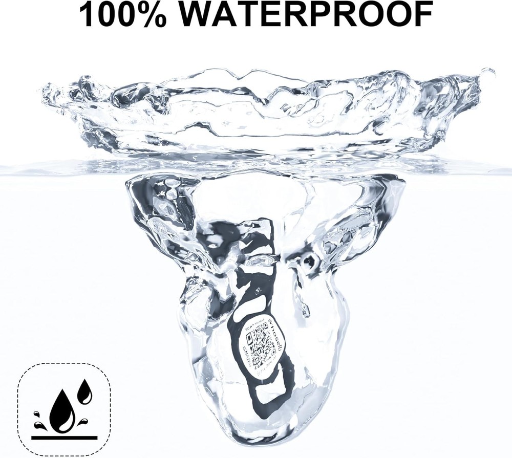 QR Code Dog Tag with NFC – Silent Silicone Pet ID with GPS & Emergency Contacts