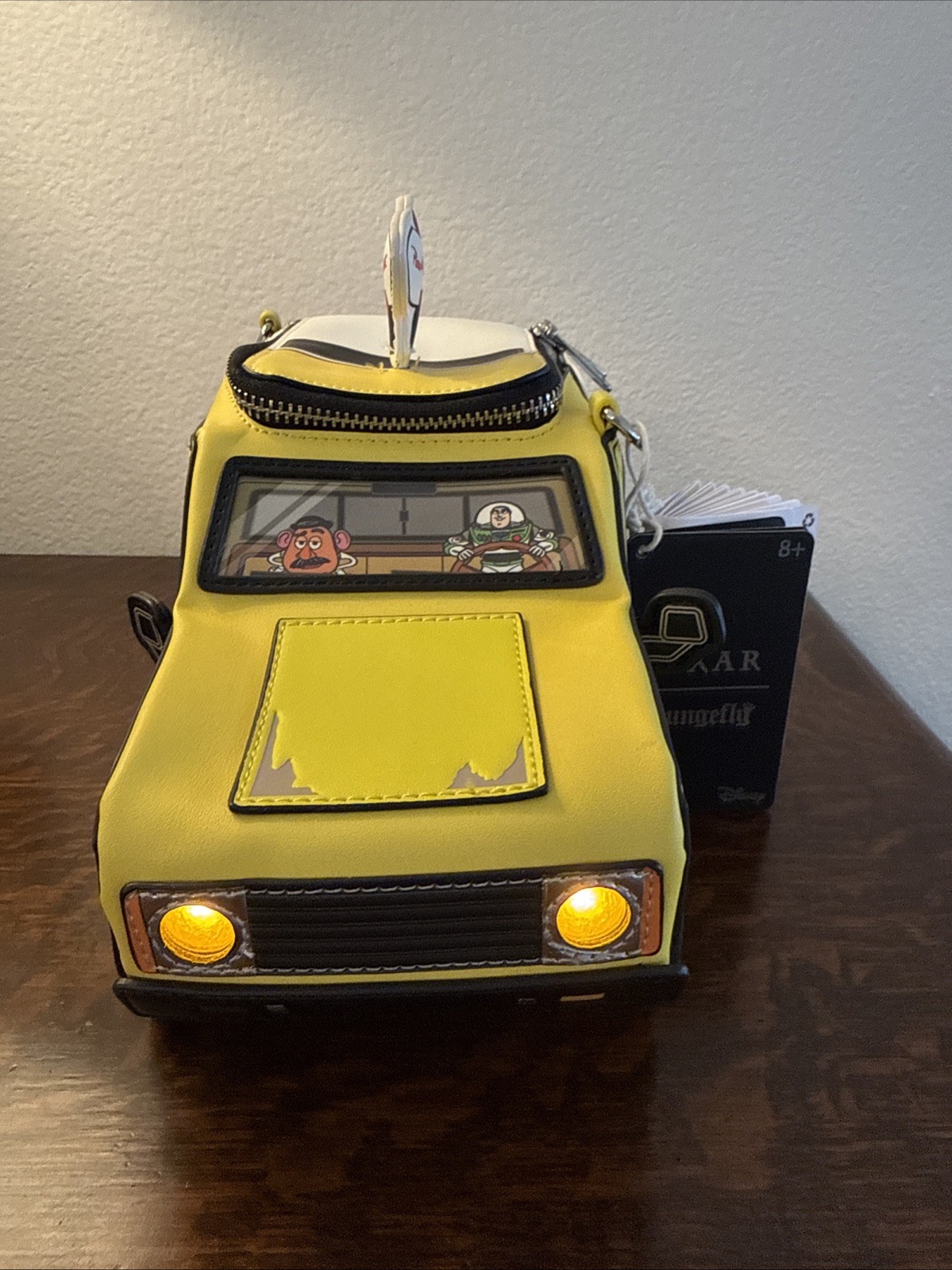 Toy Story 30th Anniversary Exclusive Pizza Planet Car Light-Up Crossbody Bag NWT