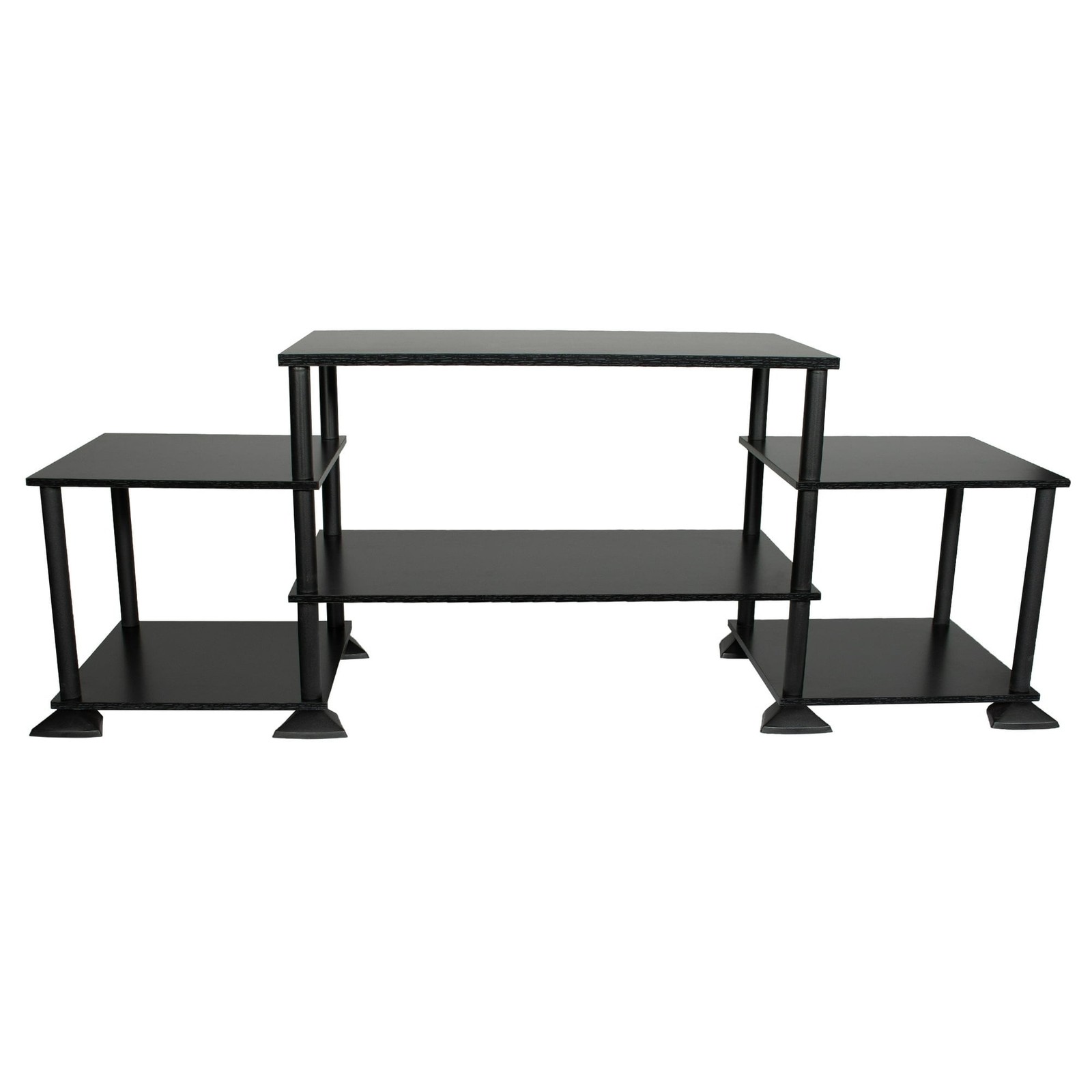 Mainstays No Tools TV Stand for TVs up to 40", True Black Oak Finish