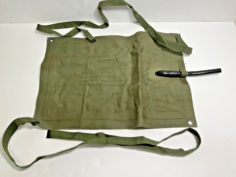 WWII USMC Marine Corps Inflatable Flotation Bladder w/Inflation Tube 1944