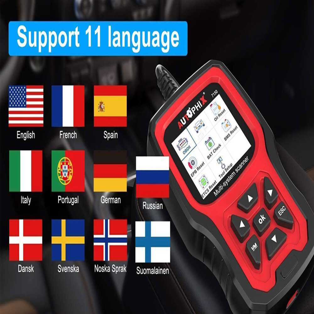 AUTOPHIX ALL SYSTEM CAR DIAGNOSTIC SCAN TOOL OBD2 SCANNER For Ford CODE READER