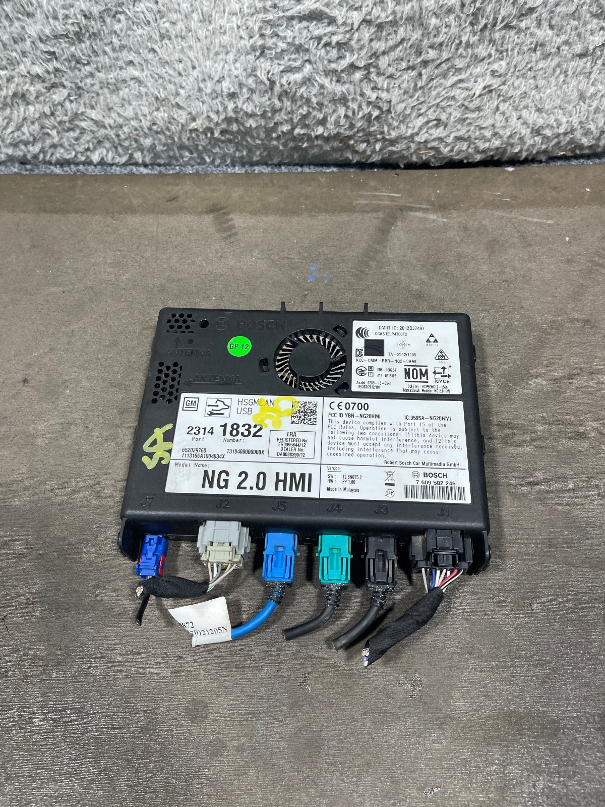 2014 Cadillac XTS OEM HMI 23141832 Human Machine Interface Module