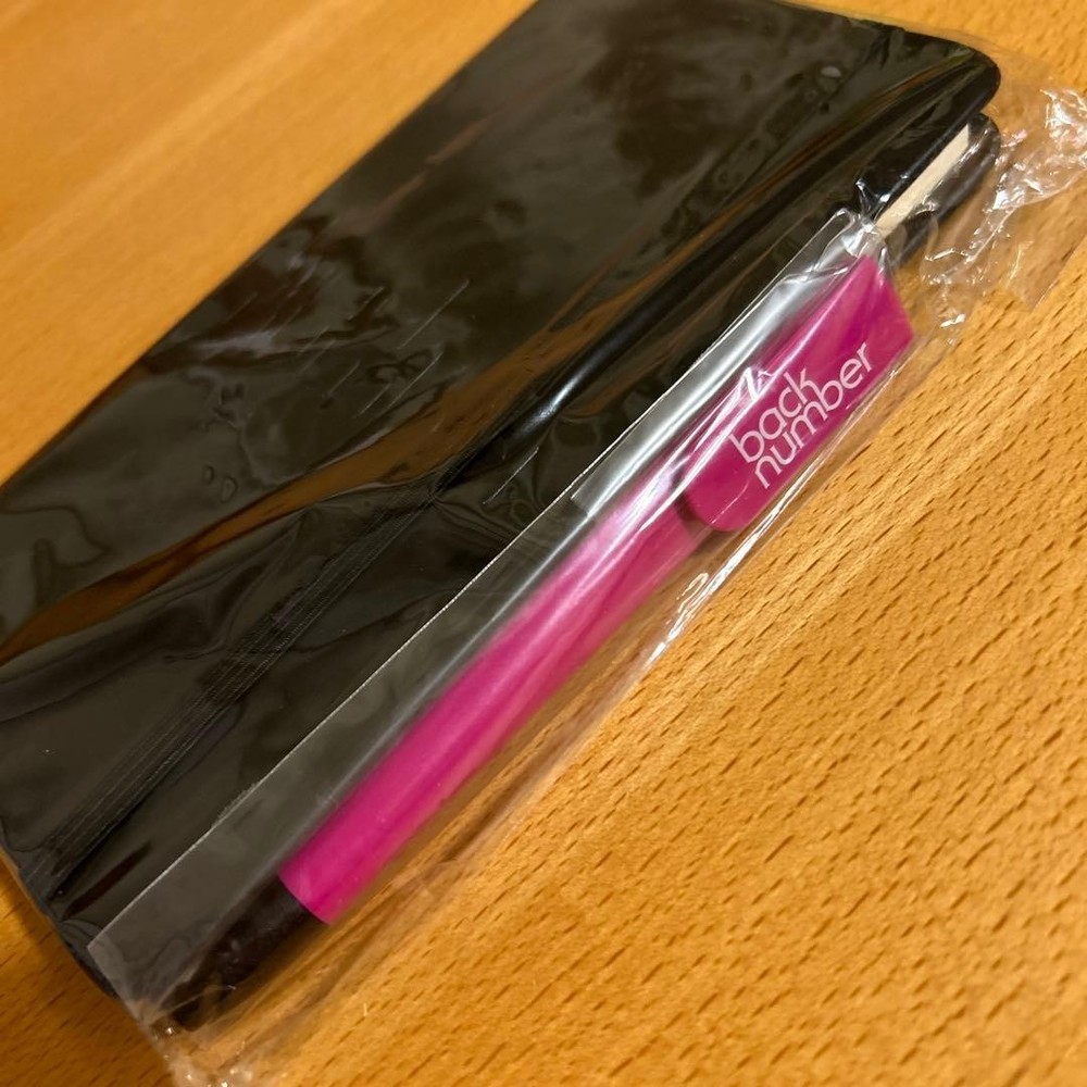 back number official goods Moleskine style notebook