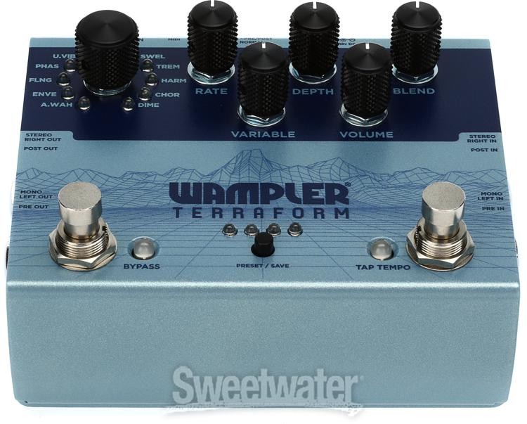 Wampler Terraform Modulation Multi Effect Pedal