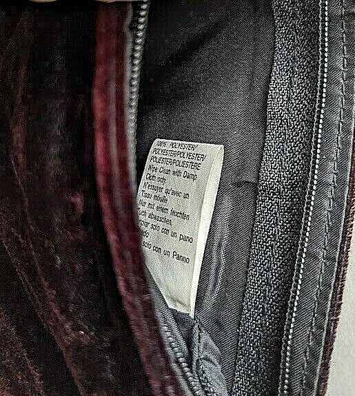 Disney Purse Novelty Velvet Wine S Crossbody Mickey Minnie Jeweled Ears Small