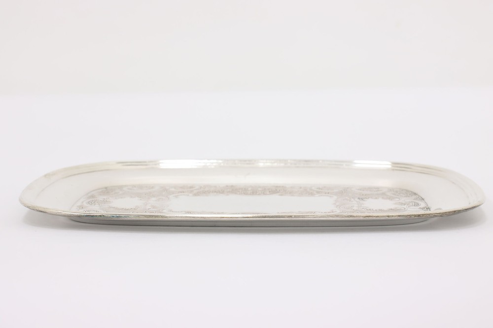 Silverplate Key or Drinks Tray or Platter, Primrose #49649