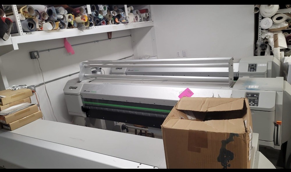 (USED) Mutoh ValueJet-1938 Textile Printer 75 " Wide Format Double Head Printer