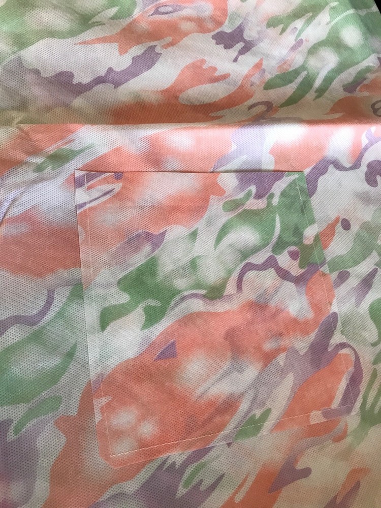 (5) VALUMAX Extra-Safe Hip Length Lab Jacket Multi-Print Size 3X-Large