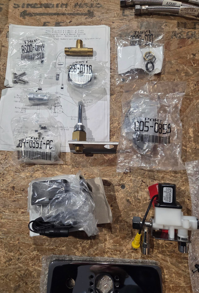 Speakman S-8817-CA Sensorflo AC Powered Sensor Faucet with 4" Deck Plate