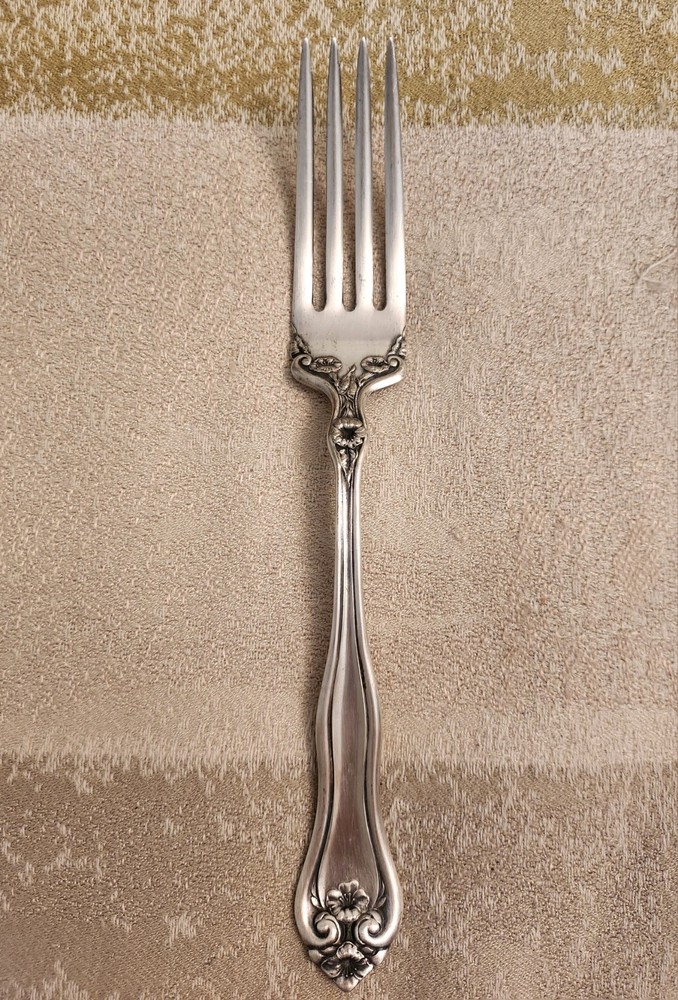 1881 Rogers Silverplate Dinner Fork 1910 Leyland Discontinued