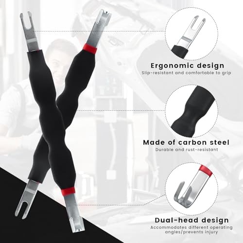 2 Pcs Automotive Electrical Terminal Connector Separator Removal Tool,