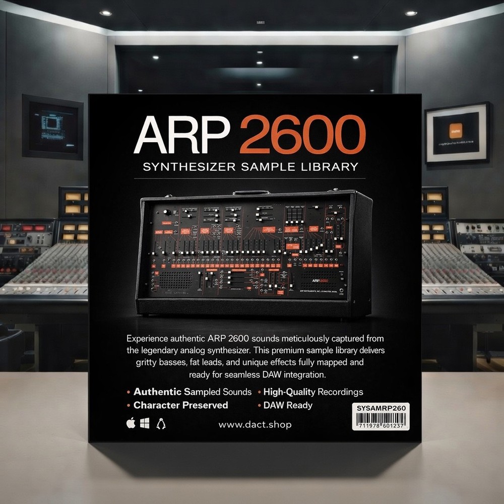 ARP 2600 Synthesizer Sample Library