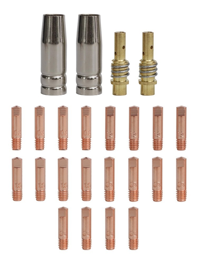 Complete For Welding Accessory Kit 24PCS for Handheld For 15AK Torches