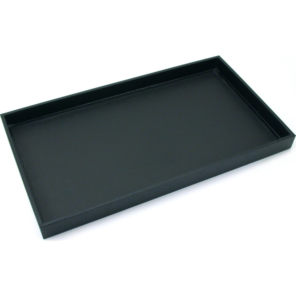 Black White Ring Jewelry Display Case Box Tray Showcase