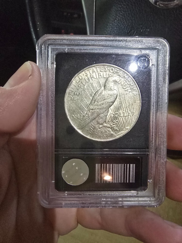 1923 s morgan peace silver dollar