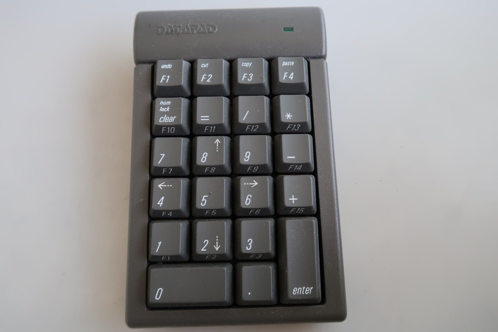 Datacomp Datapad Vintage Keypad Key Pad Number Pad Numeric Math Black MAC22