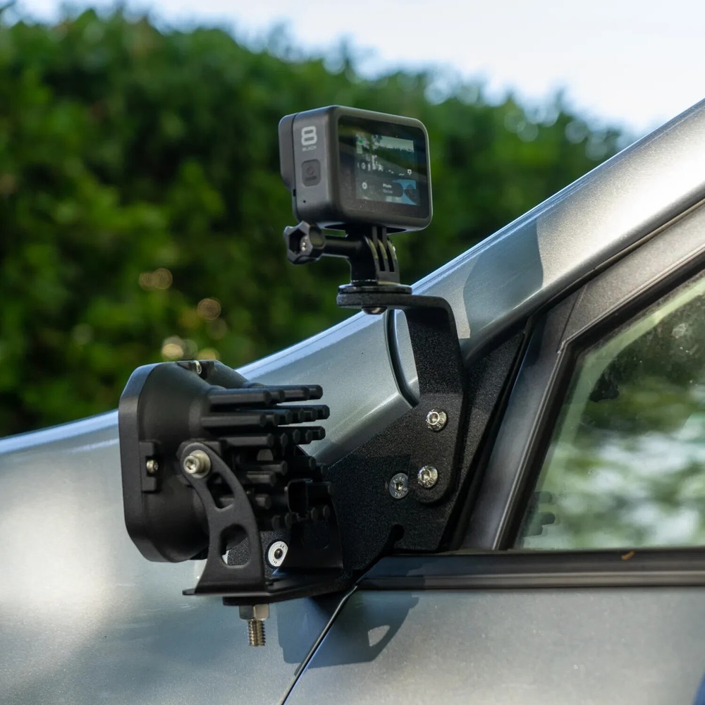 Ditch Light Bracket GoPro Mount (Single) for SMK Brackets