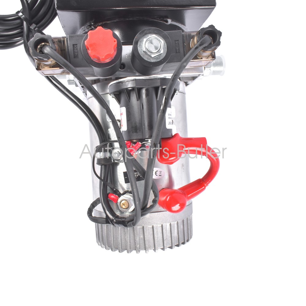 Hydraulic Power Unit Hydraulic Pump 12V Double Acting 4 Quart Dump Trailer