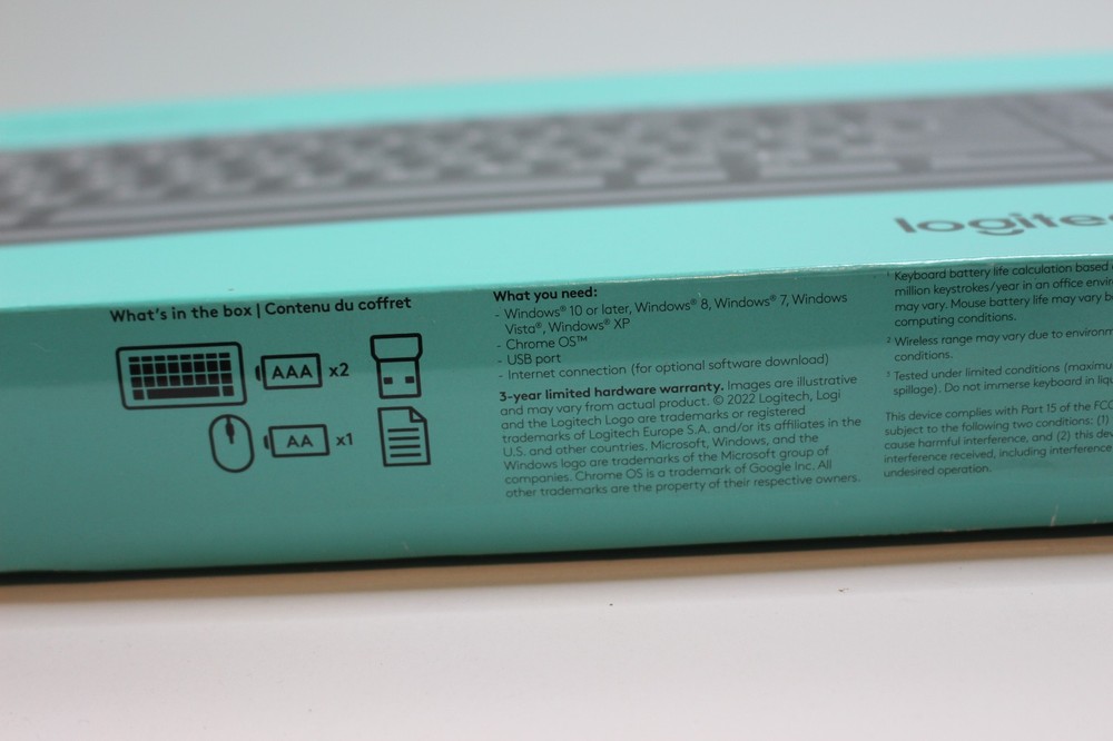 Logitech MK270 Wireless Keyboard and Mouse Combo Sealed Box