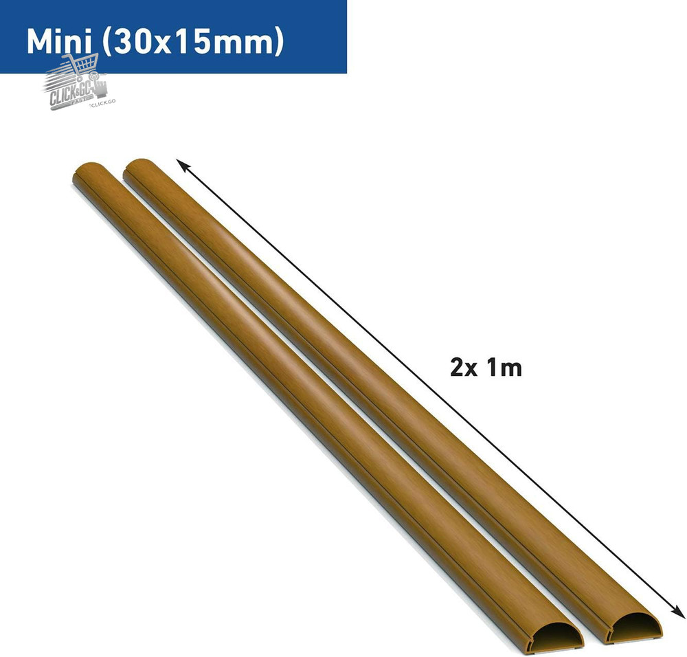 Micro+ 1M2010W channel cable entry floor cable covers white 20x10mm walkable