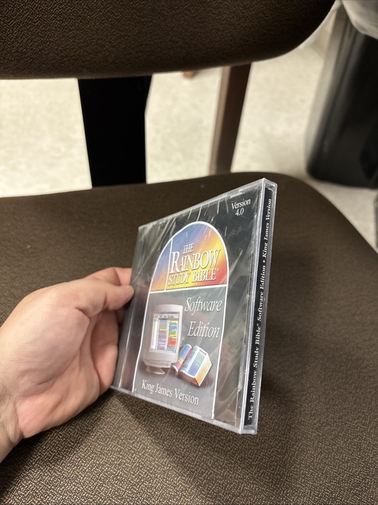 The Rainbow Study Bible Software Edition King James Version 4.0 CD-ROM- SEALED