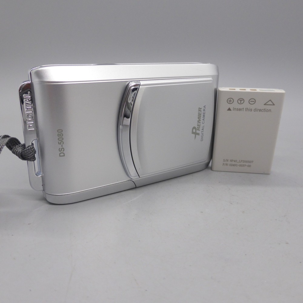 Premier DS-5080 5.0MP Compact Digital Camera Silver Tested