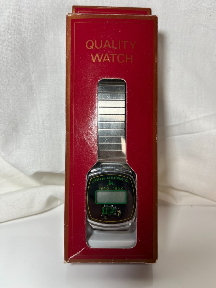 Older John Deere Tractor Watch Unused In Box
