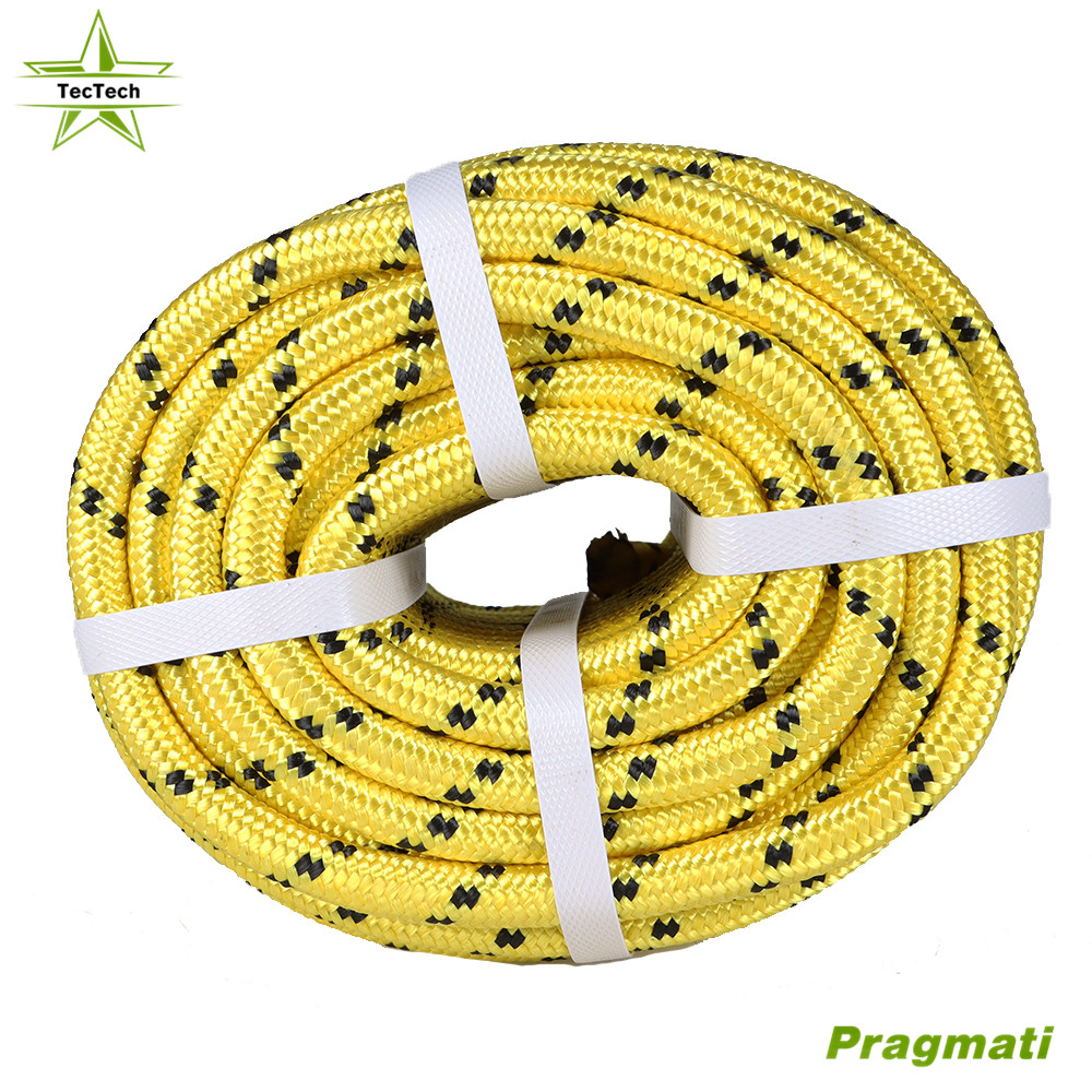 Garden Braided Polyester Arborist Rigging Pulling Rope 1/2in ×200ft 6180lbs