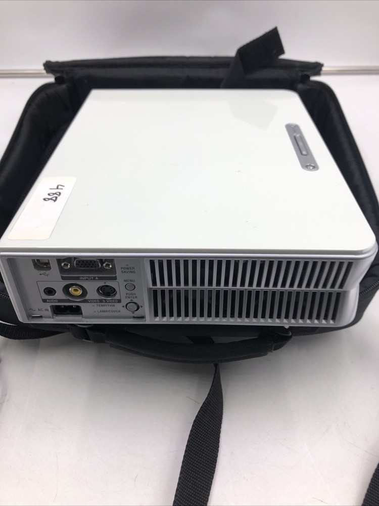 Sony Data Projector Model No. VPL-CS5 - White + Carrying Case, 488 Lamp Hours