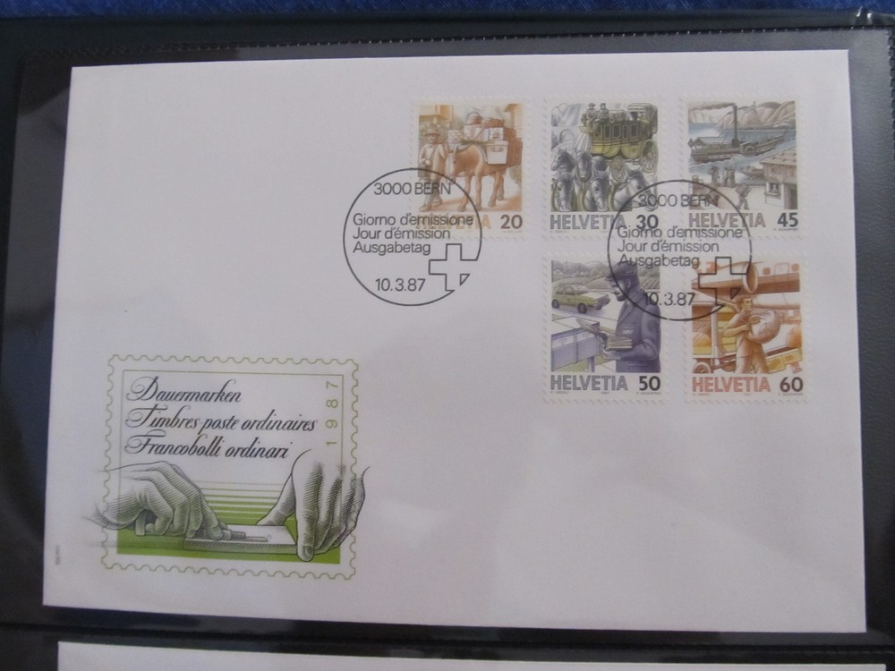 Switzerland 1987 FDC LR119F39