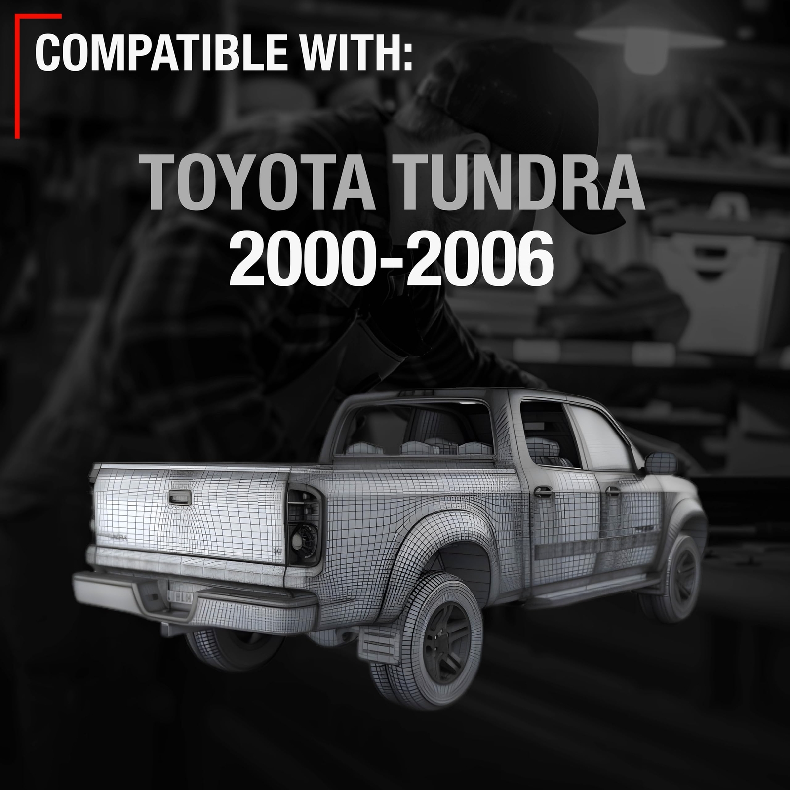 Tailgate Handle for Toyota Tundra w/ Keyhole