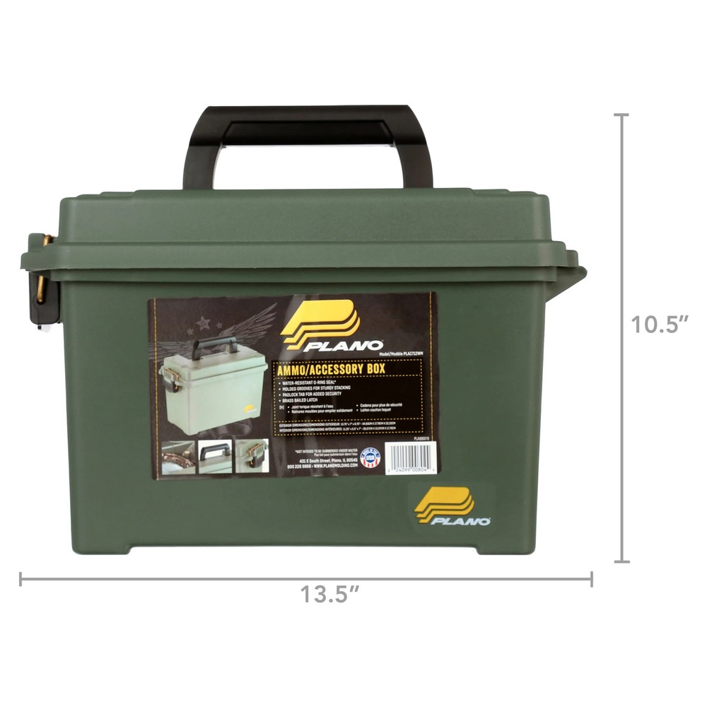 Large Ammo Box with O Ring Seal Durable Construction