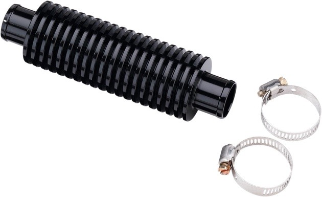 Moose Radiator Hose In-Line Cooler Black