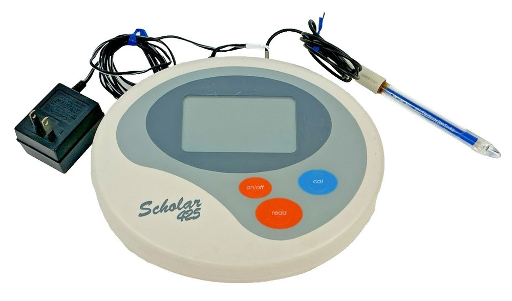 Corning Scholar 425 pH Meter with SenTix 62 pH Electrode