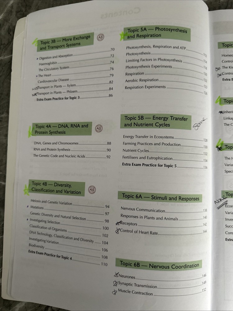 CGP A-Level Biology AQA Complete Revision and Practice book