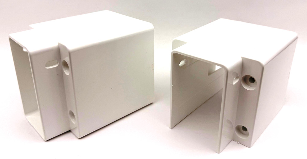 Barrette Finyl Line Deck Top Angle Bracket Kit 73021926 White