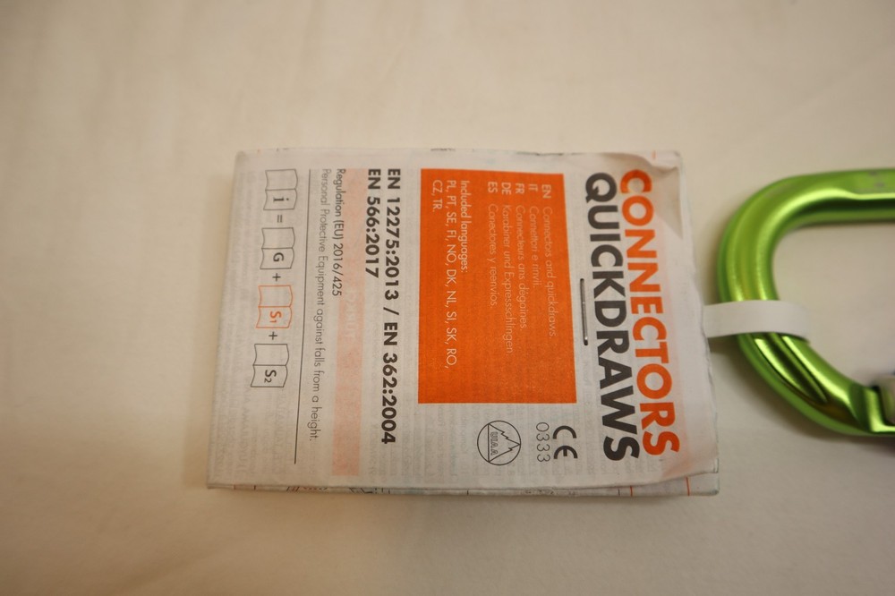 (NEW) CT CLIMBING TECHNOLOGY CONNECTORS QUICKDRAWS - GREEN #2C446 ***