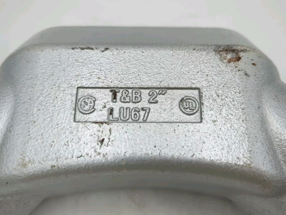Thomas & Betts TU67 / TU 67 2" hub size New