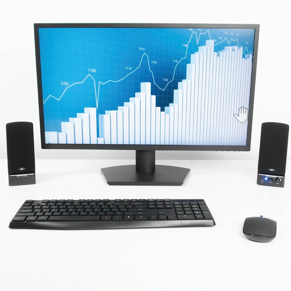Computer Speaker Amplifier System Set for Laptop Pc Desktop Multimedia Speakers