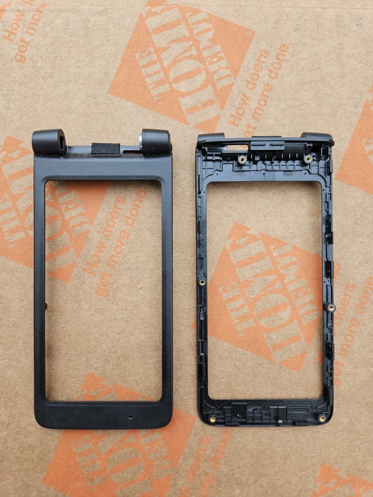 LG Exalt / VN220. Keypad Frame Hinge- Lower Hinge. Comes With Bracket & Rubber.