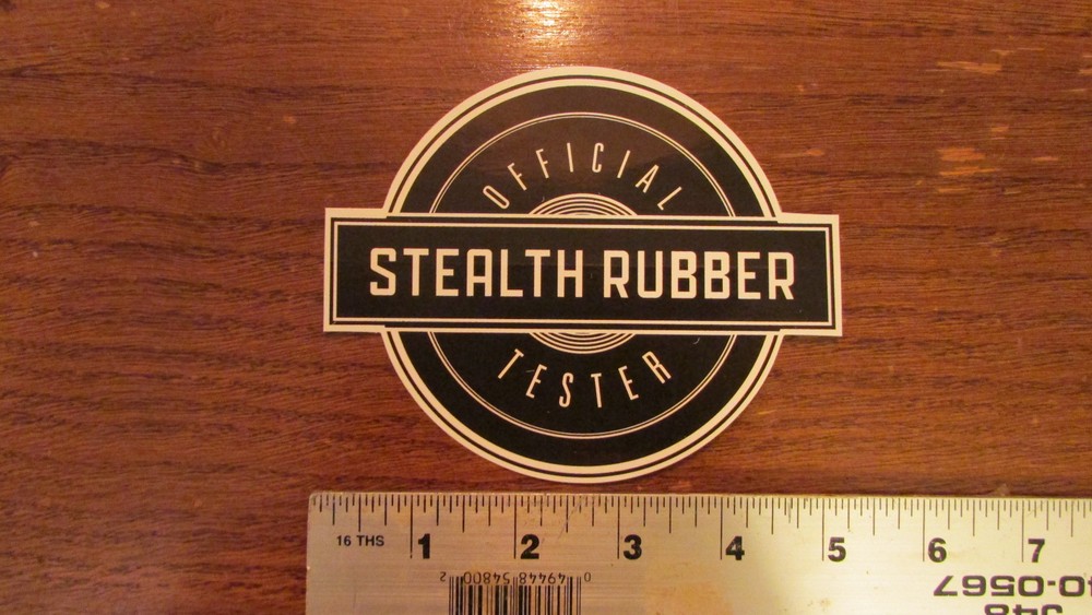 Five Ten Stealth Rubber Sticker Decal