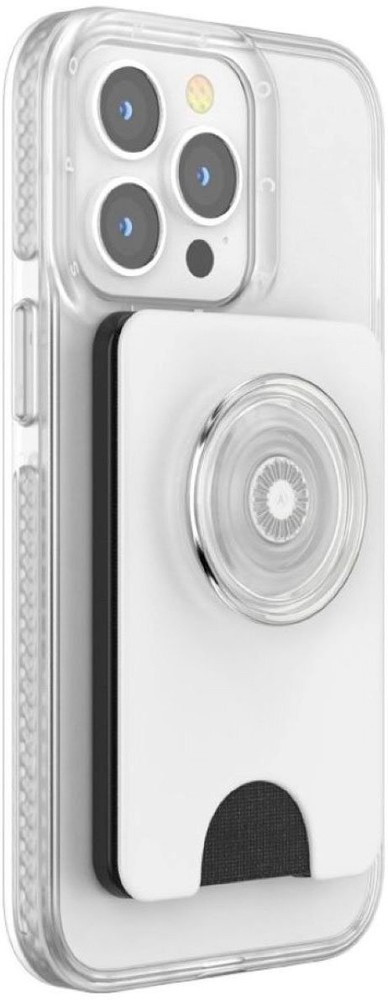 PopSockets Popwallet+ For Magsafe Devices White/Clear/Black good condition