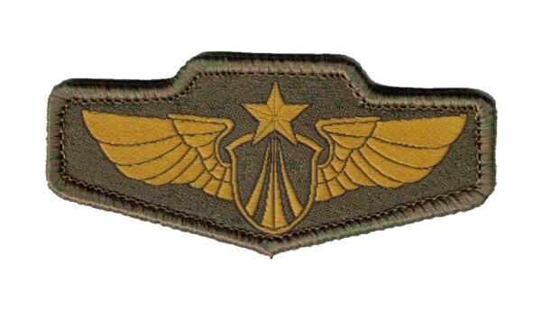 Chinese Type 21 Air Force breast patch