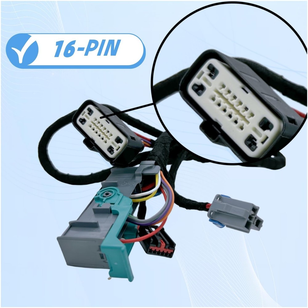 16 PIN Console Conversion Harness for Silverado Sierra 2016 to 2019