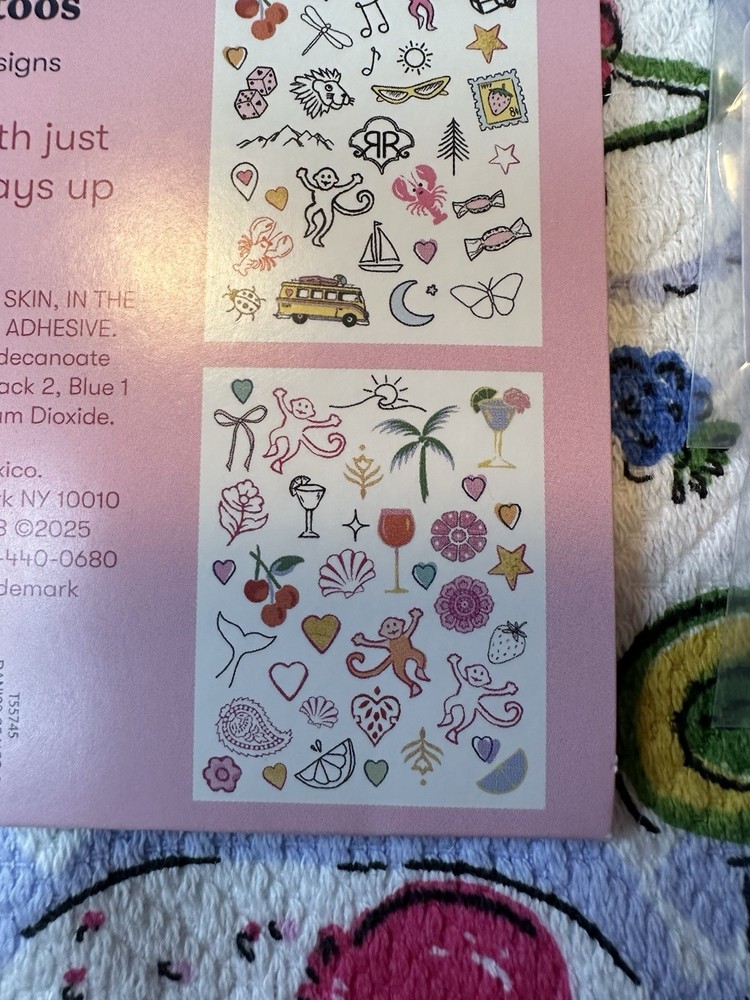 NEW❤️Roller Rabbit xTarget🐒Jewelry Tech Accessory Making Kit💕Stickers🥳Tattoos