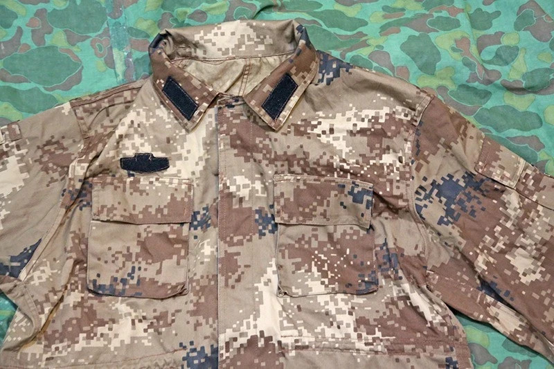 China Army PLA Type 07 Universal Highland Tibet Camo BDU Shirt Pants Uniform