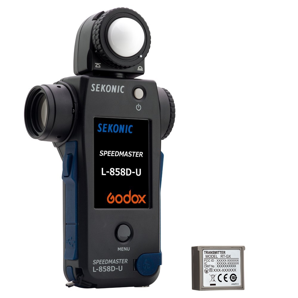 New! Sekonic SpeedMaster L-858D-U + RT-GX Transmitter Module Bundle Kit - GODOX