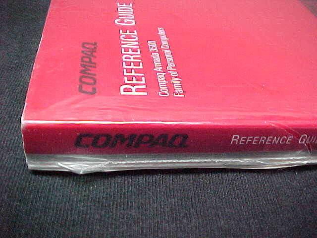 Compaq Armada 3500 Reference Guide Manual New Shrink Wrap 1998