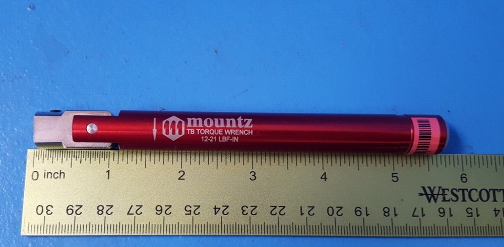 MOUNTZ TB TORQUE WRENCH, 12-21 LBF-IN